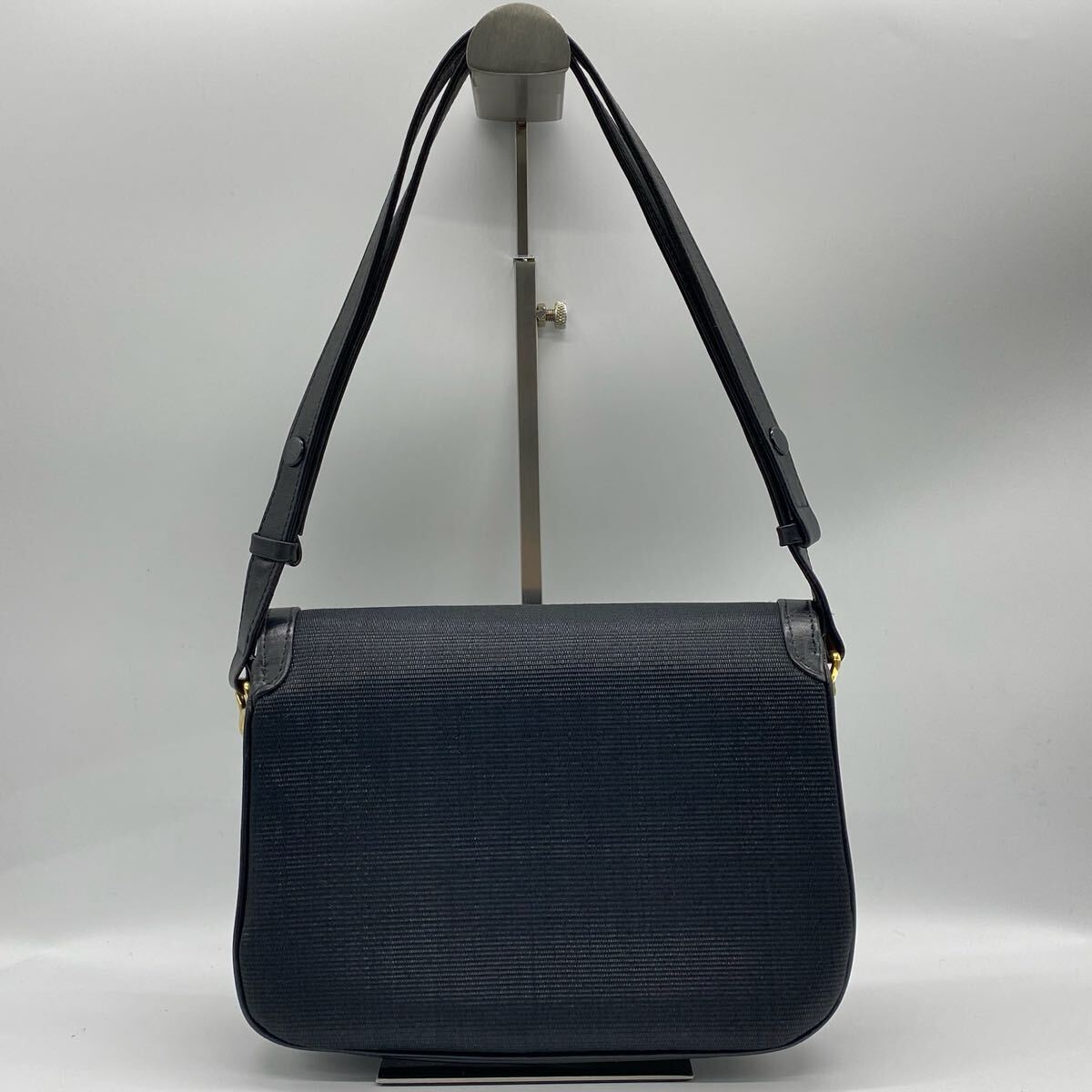 ピエール バルマン ヴィンテージ パーティバッグ ブラック 美品 PIERRE BALMAIN ピエールバルマン ハンドバッグ レザー ブラック