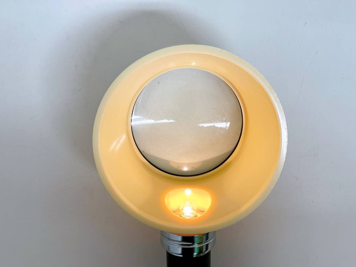 【FLASH LOUPE フラッシュルーペ M-320 ライト付き拡大鏡】レトロ/便利/新聞などに便利☆/A76-268