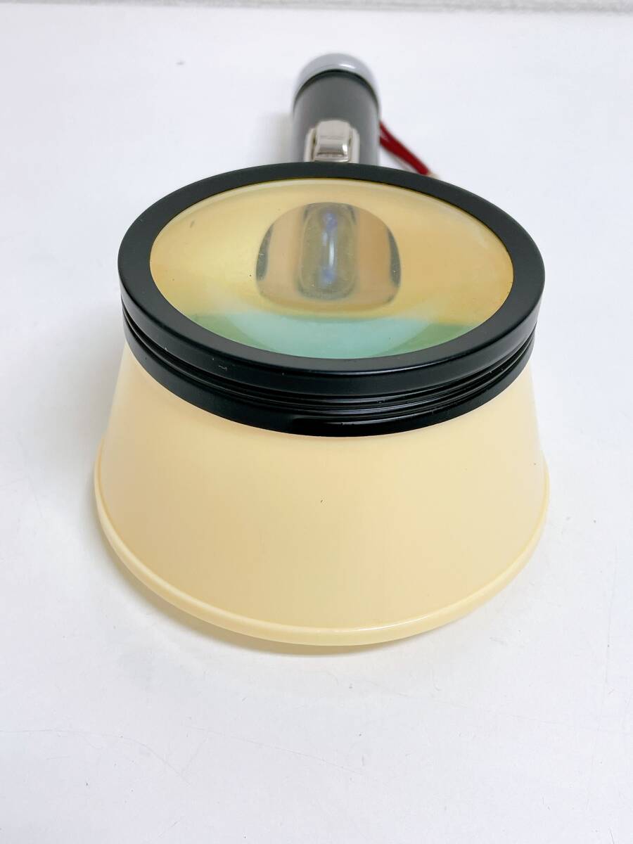 【FLASH LOUPE フラッシュルーペ M-320 ライト付き拡大鏡】レトロ/便利/新聞などに便利☆/A76-268