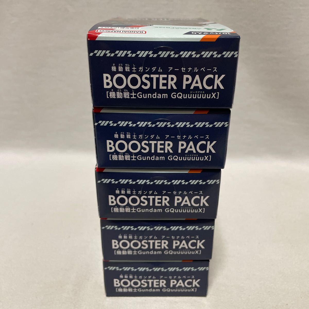  Bandai Mobile Suit Gundam arsenal основа BOOSTER PACK[ Mobile Suit Gundam GQuuuuuuX ] 5BOX новый товар нераспечатанный BANDAI
