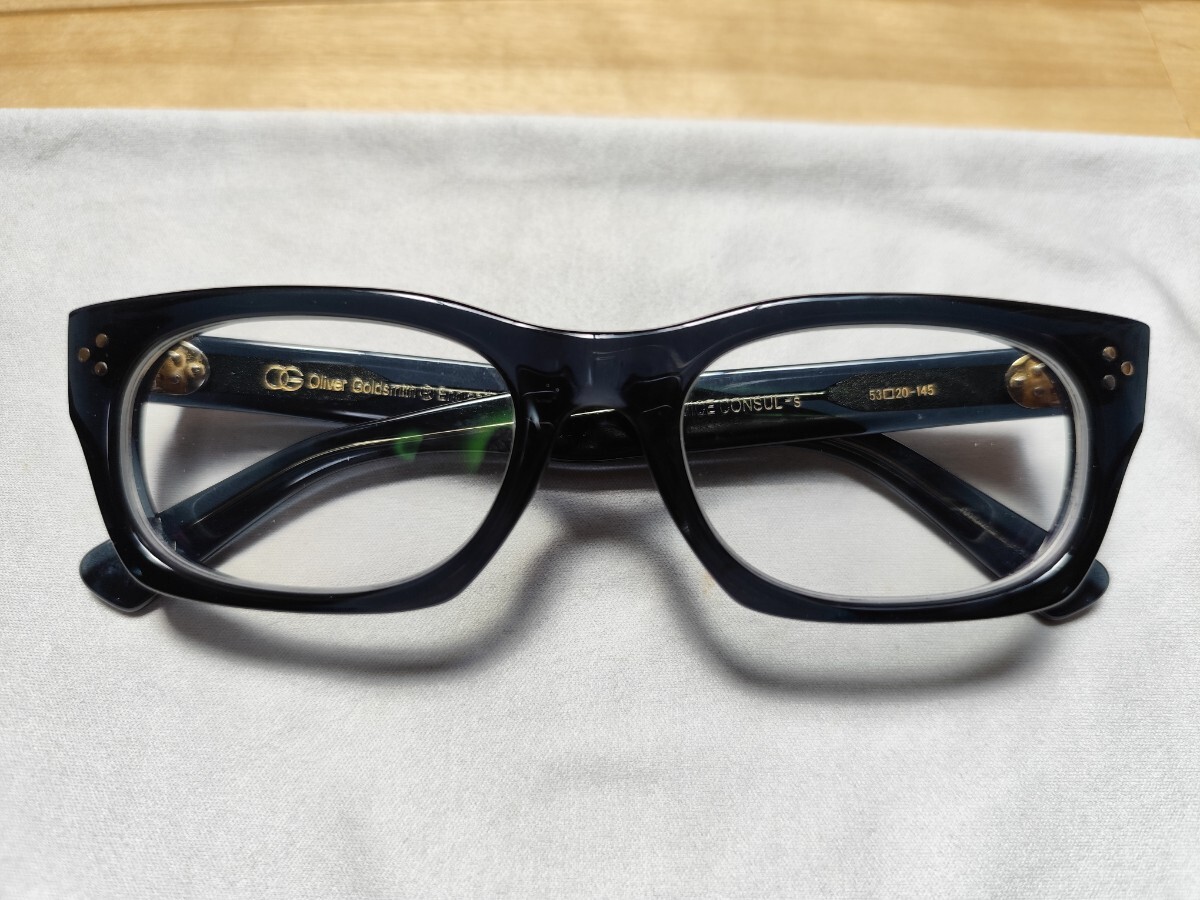 オリバーゴールドスミス　Oliver Goldsmith　VICE CONSUL-s　 クリアネイビー色