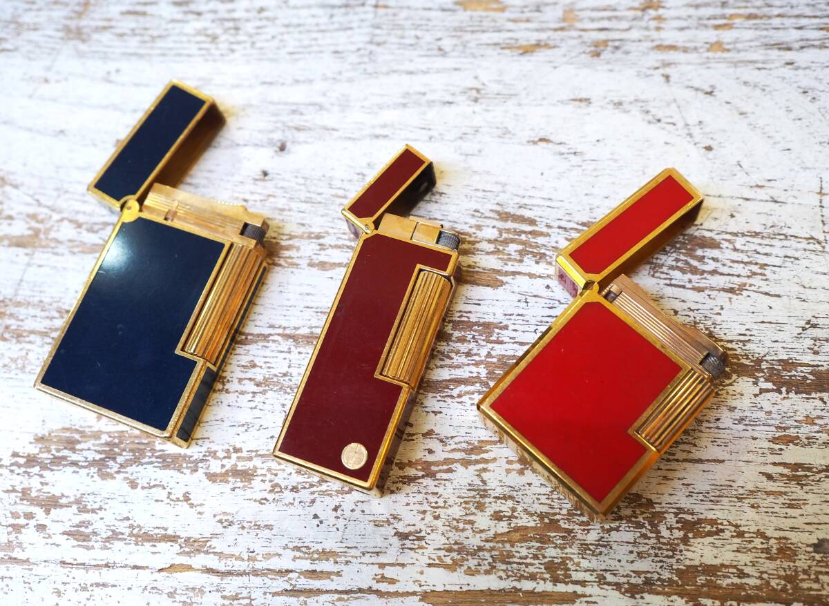 ◆ダンヒル デュポン 3點 ライター ジャンク◆