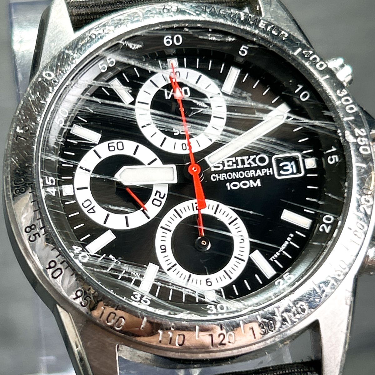 SEIKO セイコー 腕時計 7T92-0DW0 クオーツ クロノグラフ SEIKO セイコー 腕時計 7T92-0DW0 クオーツ クロノグラフ