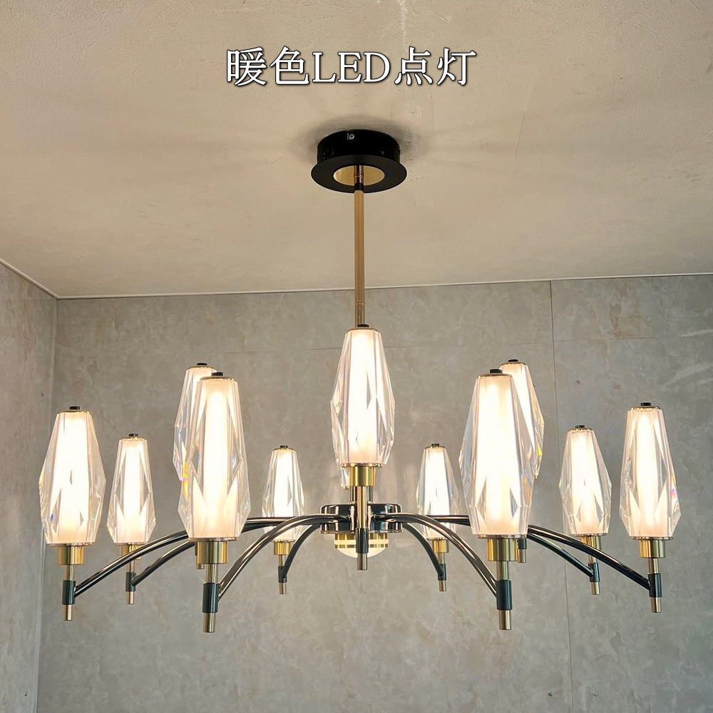 [LED имеется!] новый товар красивый дизайн 12 лампа люстра диаметр широкий 88cm style свет & тонировка подвесной светильник с дистанционным пультом высота регулировка возможно LED дешевый Северная Европа 