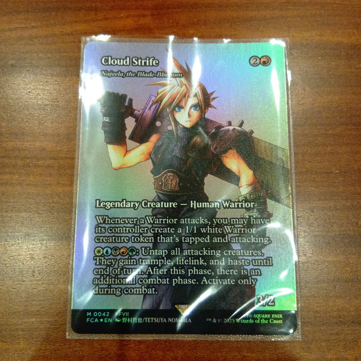 MTG ショーケース foil クラウド・ストライフ 即購入OK 英語【Foil】ショーケース クラウド・ストライフ/Cloud Strife
