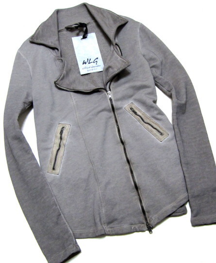 送料無料◆新品!WLG by GIORGIO BRATO スウェットブルゾン 42◆ジョルジオブラット_画像2