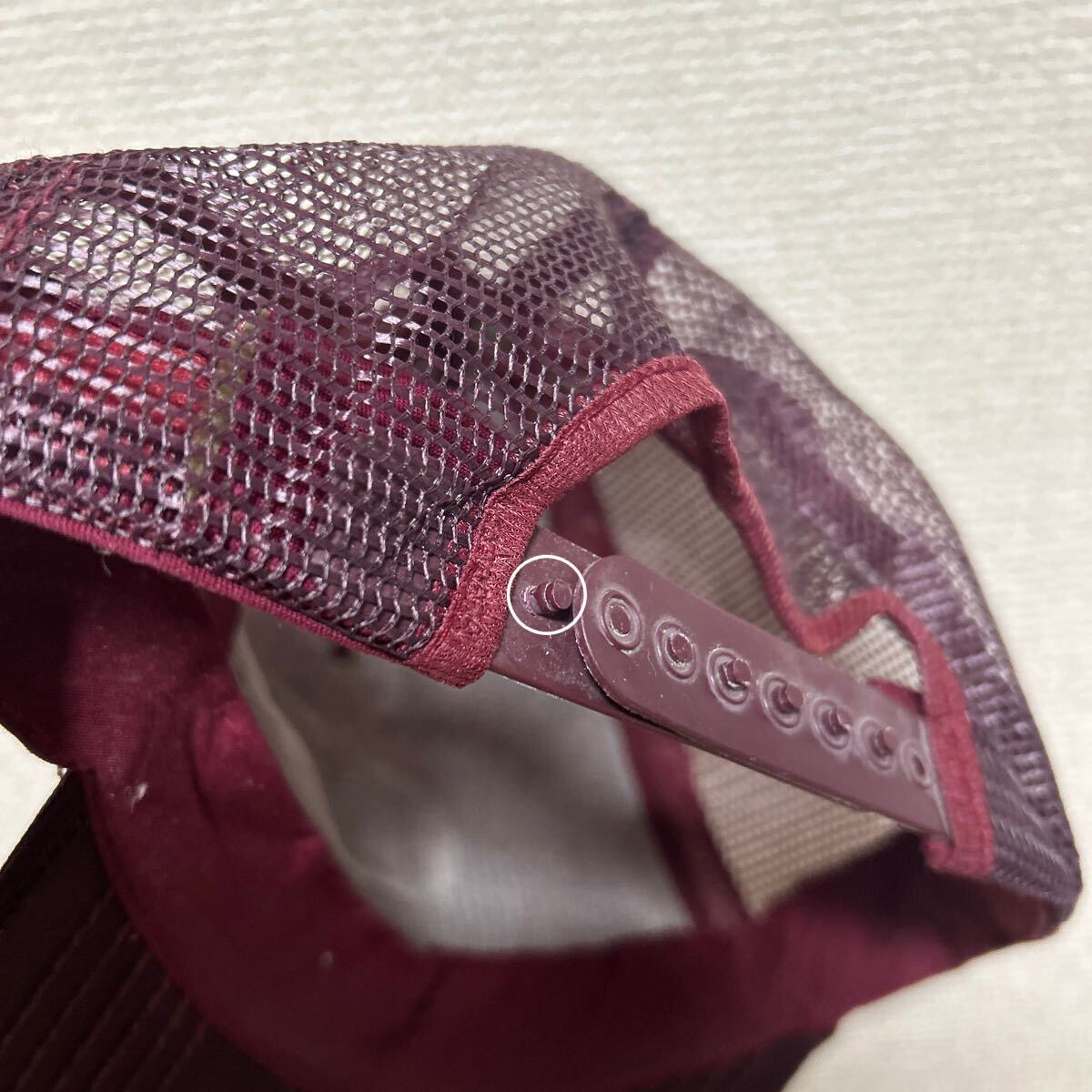 80's 90's USA製 メッシュキャップ Carpenters Local 222 SAN FRANCISCO /企業キャップ 帽子 メッシュキャップ ONE SIZE Vintage CAP_画像10