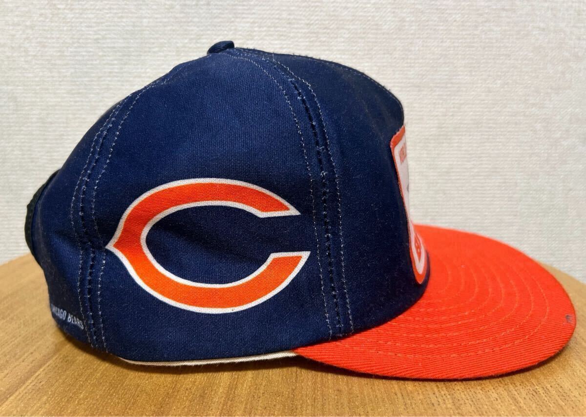 Vintage 1985 CHICAGO BEARS Snapback Trucker Hat Super Bowl XX Champs NFL USA キャップ 帽子 USA製 シカゴベアーズ ヴィンテージ_画像2