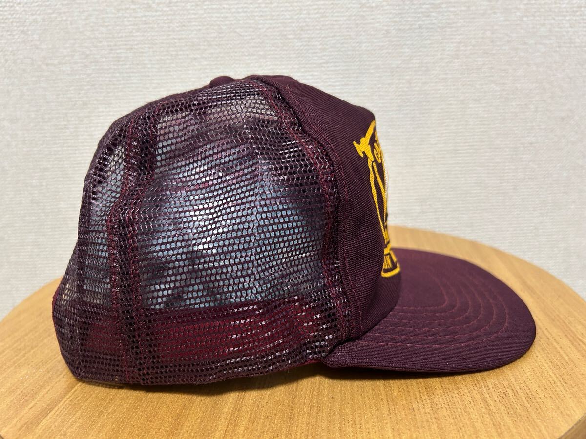 80's 90's USA製 メッシュキャップ Carpenters Local 222 SAN FRANCISCO /企業キャップ 帽子 メッシュキャップ ONE SIZE Vintage CAP_画像2