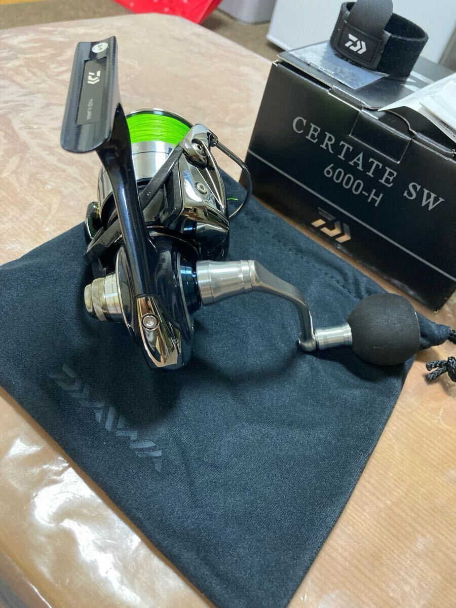 【美品】ダイワ 21セルテート SW 6000H