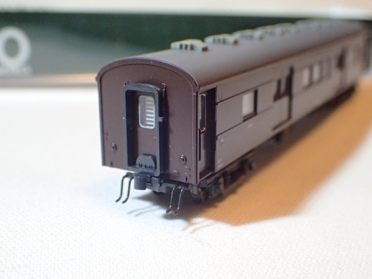 美品 KATO 5220 マニ60 1両 テールランプ点灯 電球色室内灯付 マニ60-2639 Nゲージ 客車_画像2