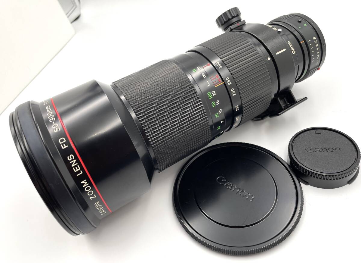Canon NEW FD 50-300mm F4.5 L ZOOM LENS телеобъектив NFD Canon для поиска - canon 50 300 4.5 2.8