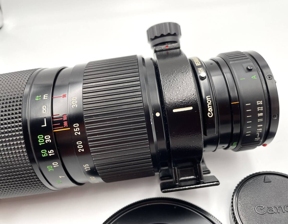 Canon NEW FD 50-300mm F4.5 L ZOOM LENS телеобъектив NFD Canon для поиска - canon 50 300 4.5 2.8