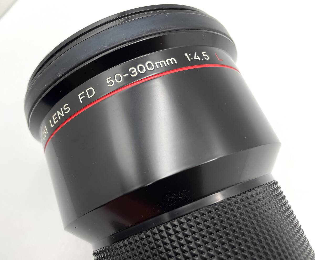 Canon NEW FD 50-300mm F4.5 L ZOOM LENS телеобъектив NFD Canon для поиска - canon 50 300 4.5 2.8