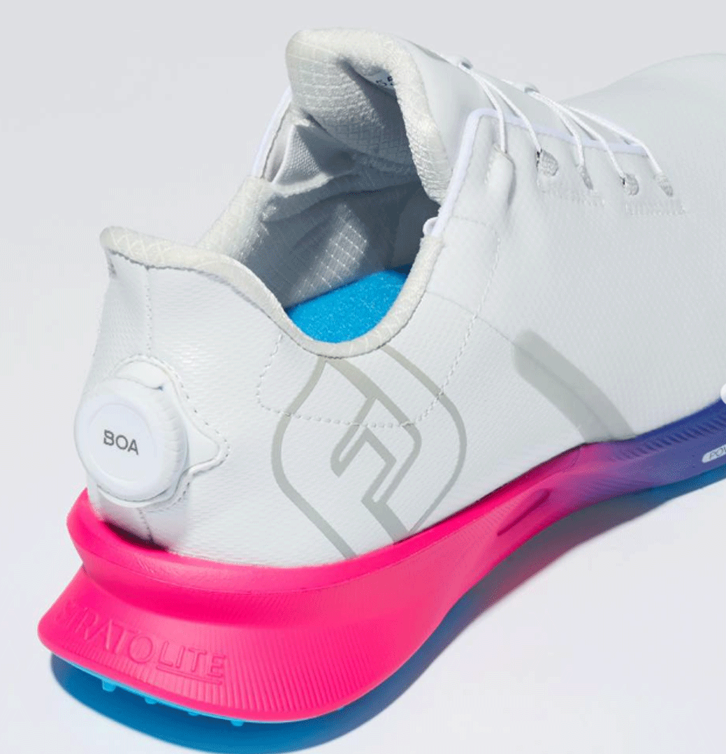 新品■フットジョイ■フューエル スポーツ ボア スパイクレス■55459■ホワイト/ブルー■30.0CM■W=EEE■卓越した快適性とフィット感■_画像7