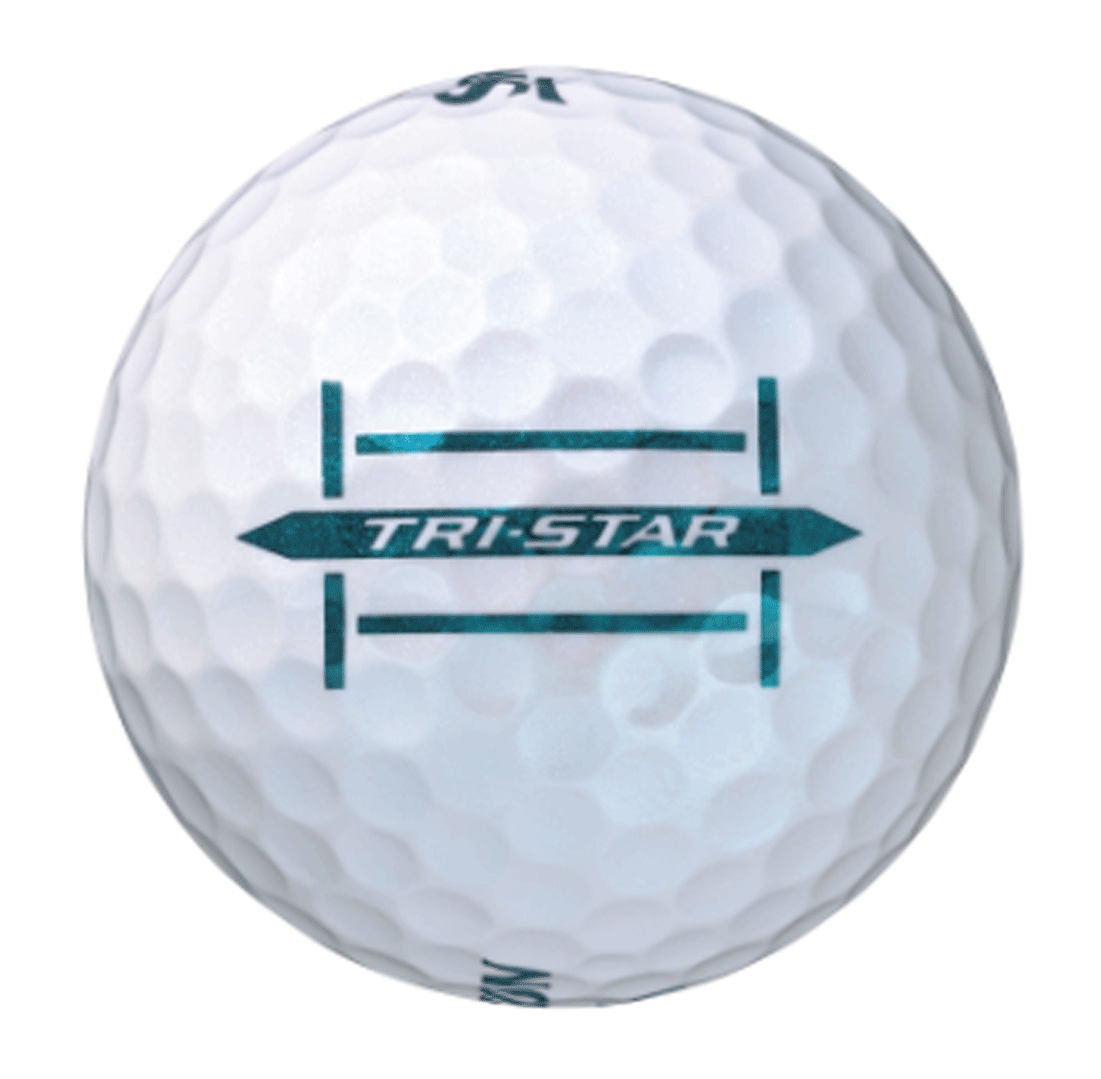  новый товар # Dunlop #2024.3# Srixon #TRI-STAR5# Royal зеленый #3 дюжина # удар чувство . soft .+ approach вращение количество UP# стандартный товар 
