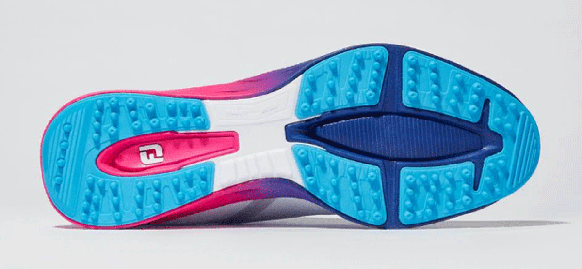 新品■フットジョイ■フューエル スポーツ ボア スパイクレス■55459■ホワイト/ブルー■30.0CM■W=EEE■卓越した快適性とフィット感■_画像4