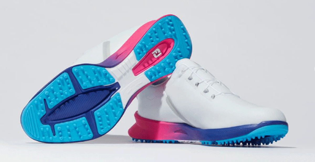 新品■フットジョイ■フューエル スポーツ ボア スパイクレス■55459■ホワイト/ブルー■30.0CM■W=EEE■卓越した快適性とフィット感■_画像2