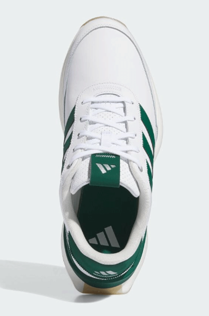 новый товар # Adidas #2024.3#S2 G-Spike отсутствует кожа #IF0299# foot одежда - белый | колледж зеленый | жевательная резинка #28.5CM# натуральный кожа #