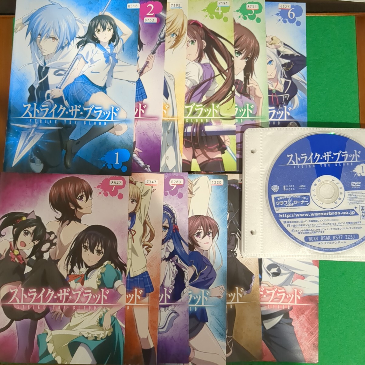 DVD 全巻 「ストライク・ザ・ブラッド Ⅰ~V 全29巻 DVD 全巻 「ストライク・ザ・ブラッド Ⅰ~V 全29巻