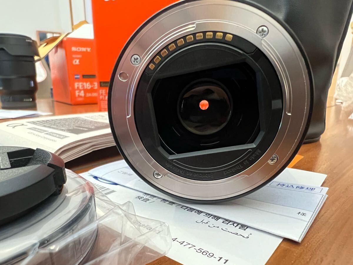 美品 SONY Sonnar T*FE 55mm F1.8 ZA レンズ. SonyフィルターVF-49MPAMセット