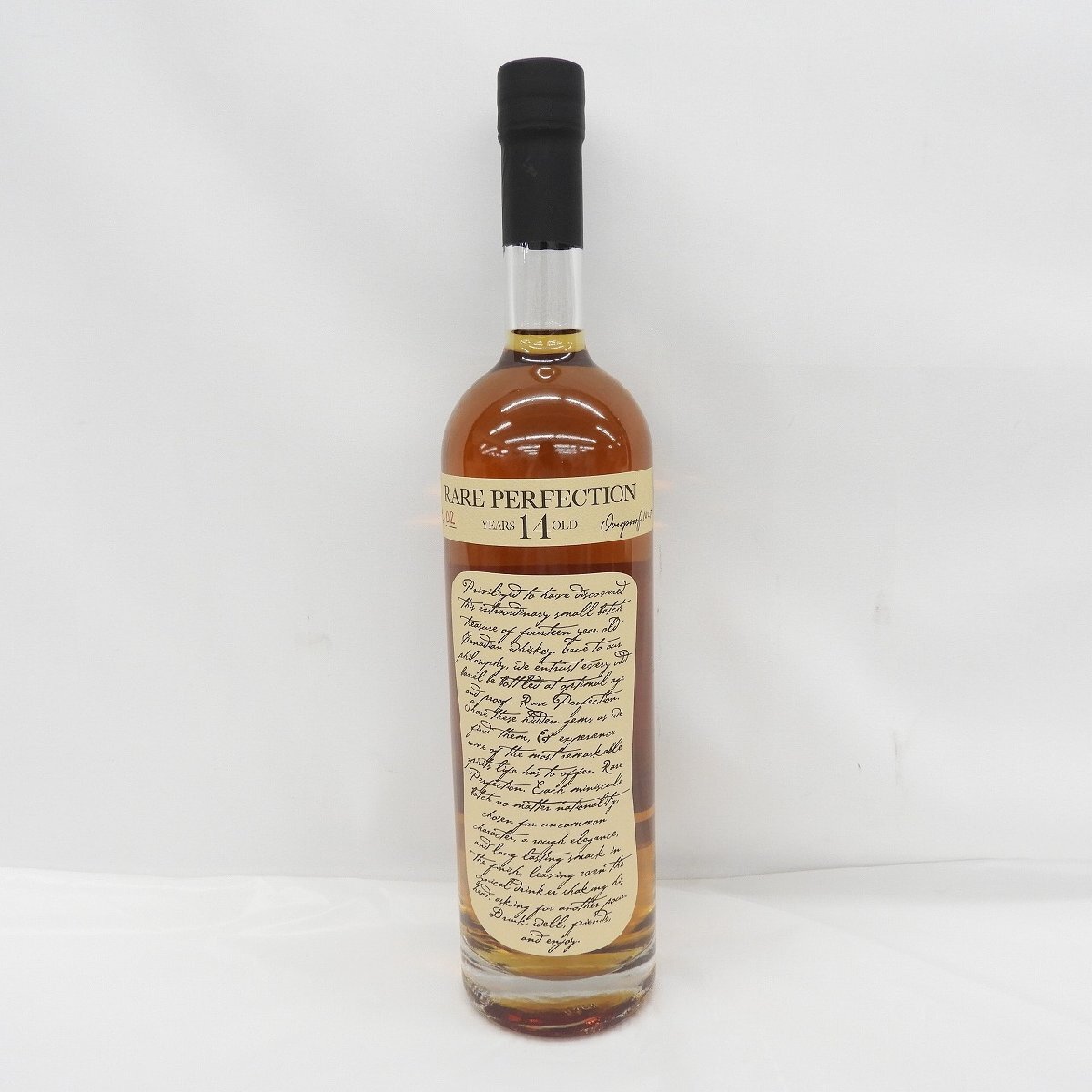 【未開栓】レアパーフェクション 14年 カナディアン ウイスキー レア ロット ＃02 750ml 50% 11868402 0610