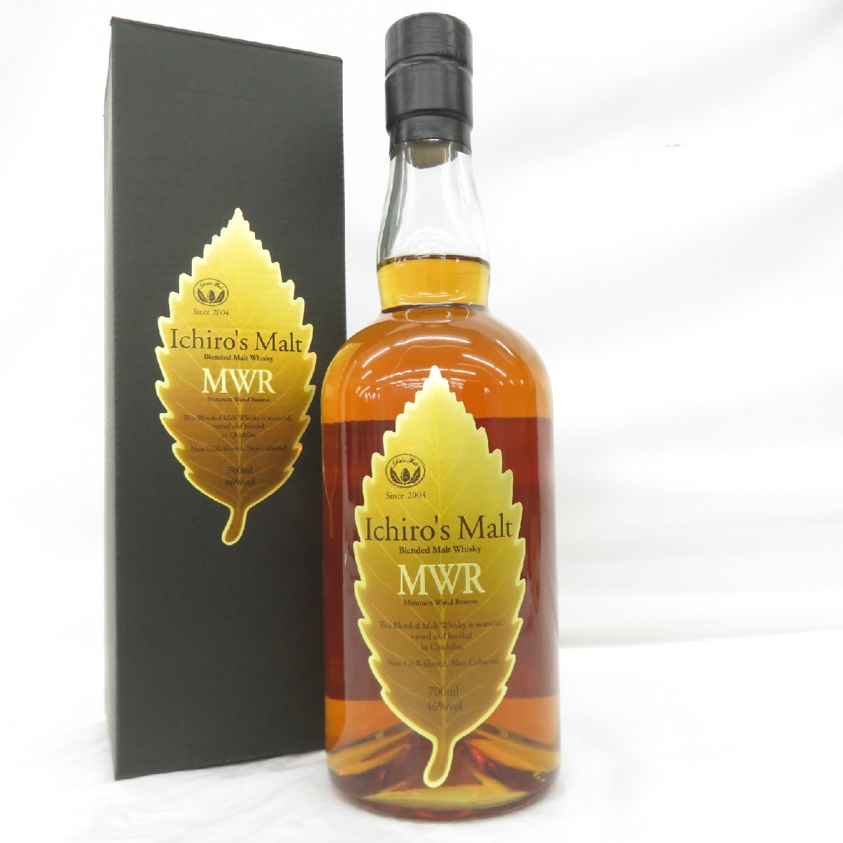 【未開栓】Ichiro's Malt イチローズモルト MWR ミズナラウッドリザーブ ウイスキー 700ml 46% 箱付 11866798 0612