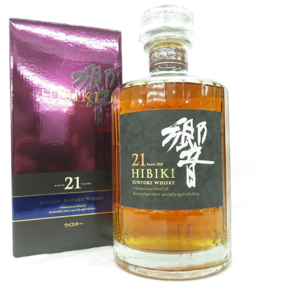 SUNTORY サントリー ウイスキー 響 21年 700ml 43% 箱付き 未開