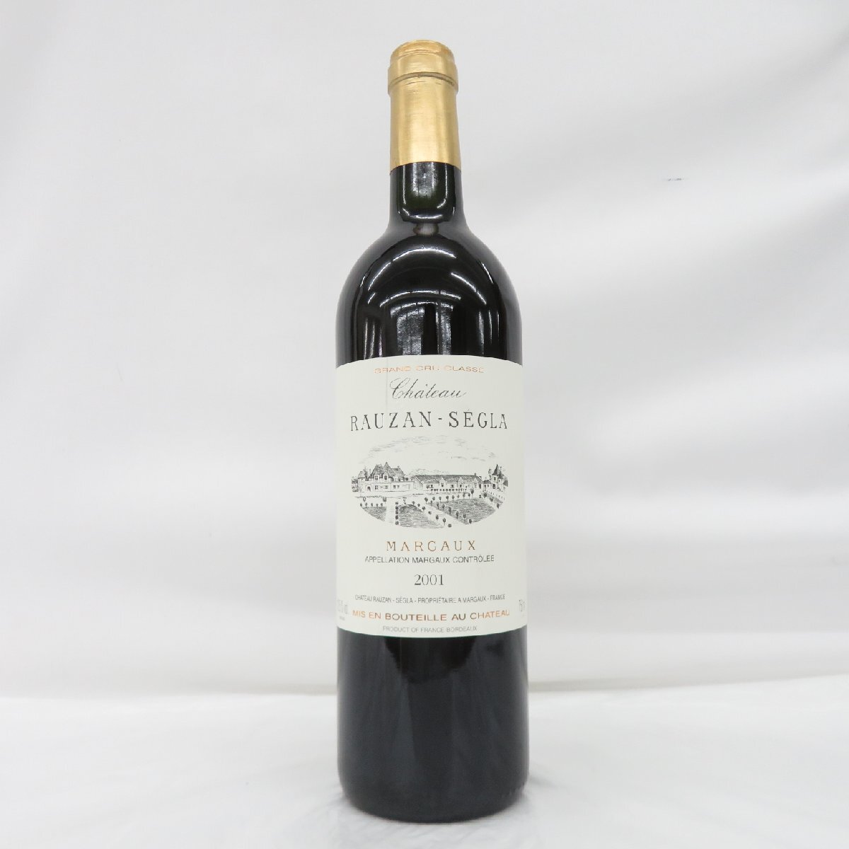 【未開(kāi)栓】Chateau Rauzan Segla シャトー?ローザン?セグラ 2001 赤 ワイン 750ml 12.5% ※目減り有 11863942 0615