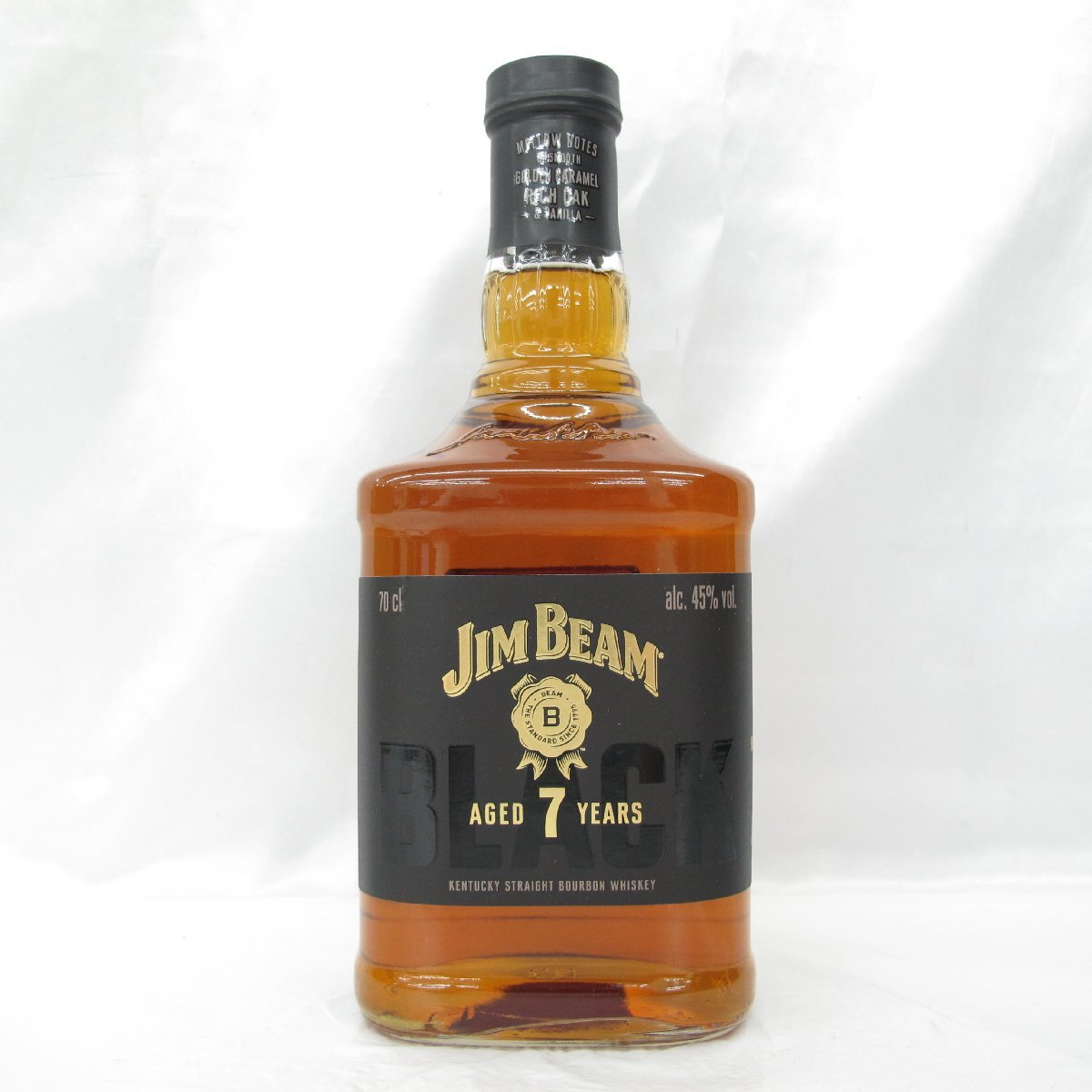 1円～【未開栓】JIM BEAM ジム?ビーム ブラック 7年 ウイスキー 700ml 45％ 11859554 0616
