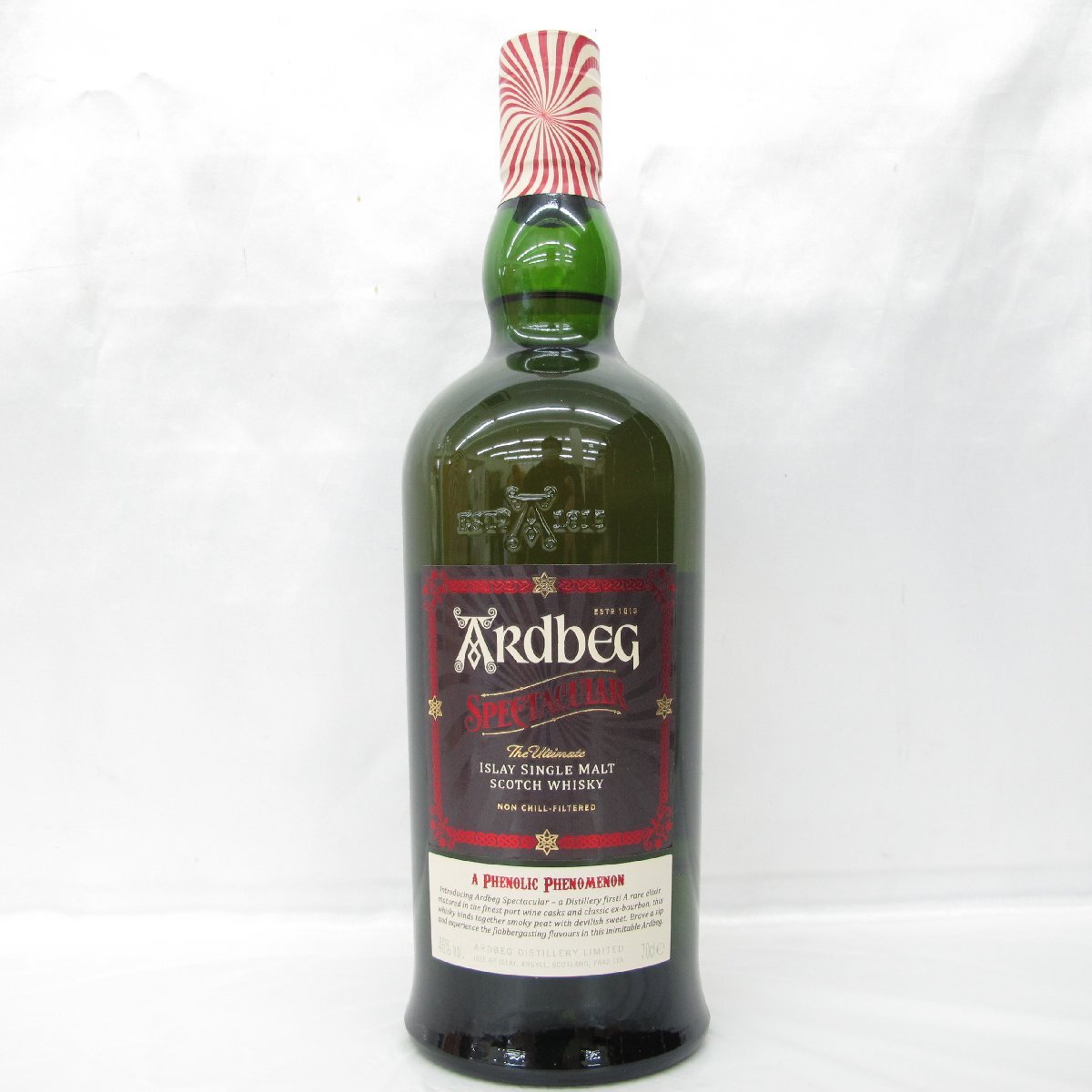 【未開(kāi)栓】ARDBEG アードベッグ スペクタキュラー シングルモルト ウイスキー 700ml 46％ 箱付 11878564 0626
