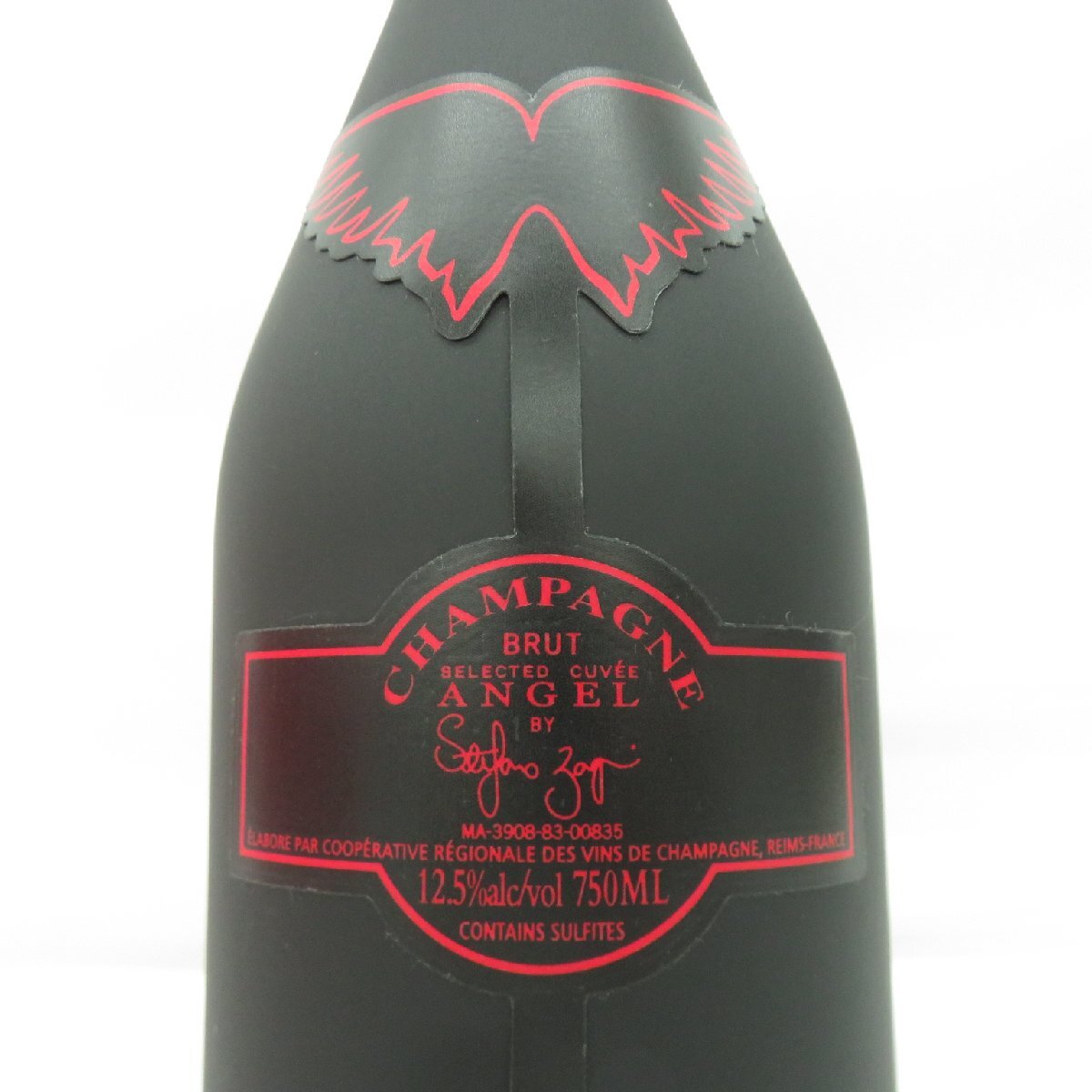 1円～【未開栓】ANGEL エンジェル ブリュット ヘイロー レッド シャンパン 750ml 12.5% ケース付 11877764 0627