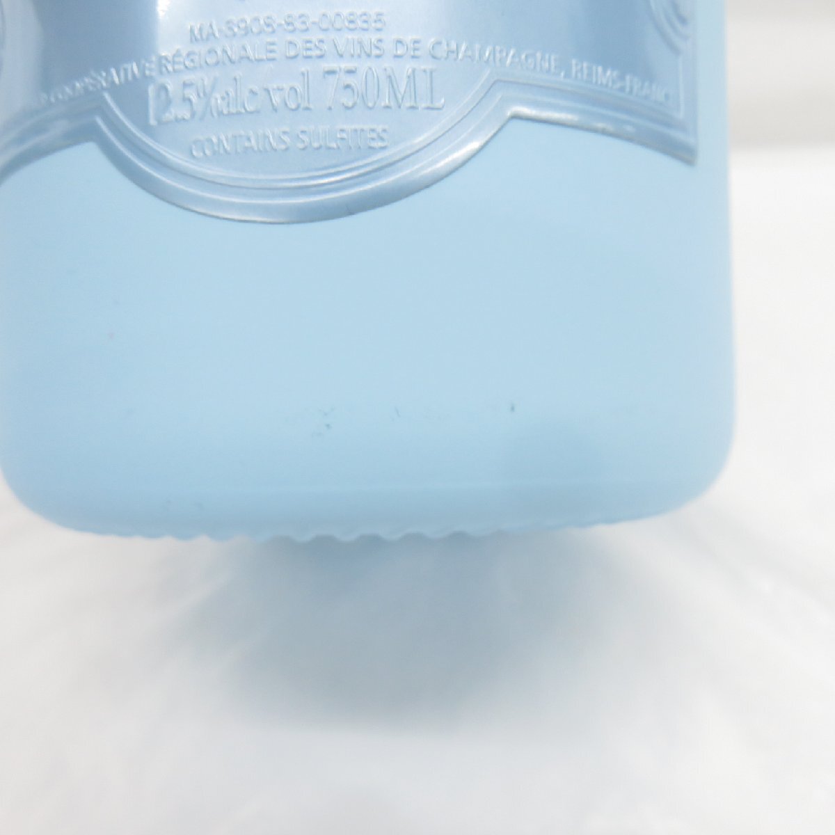 【未開栓】ANGEL エンジェル ドゥミセック ブルー レザータイプ シャンパン 750ml 12.5% ケース付 11877765 0627