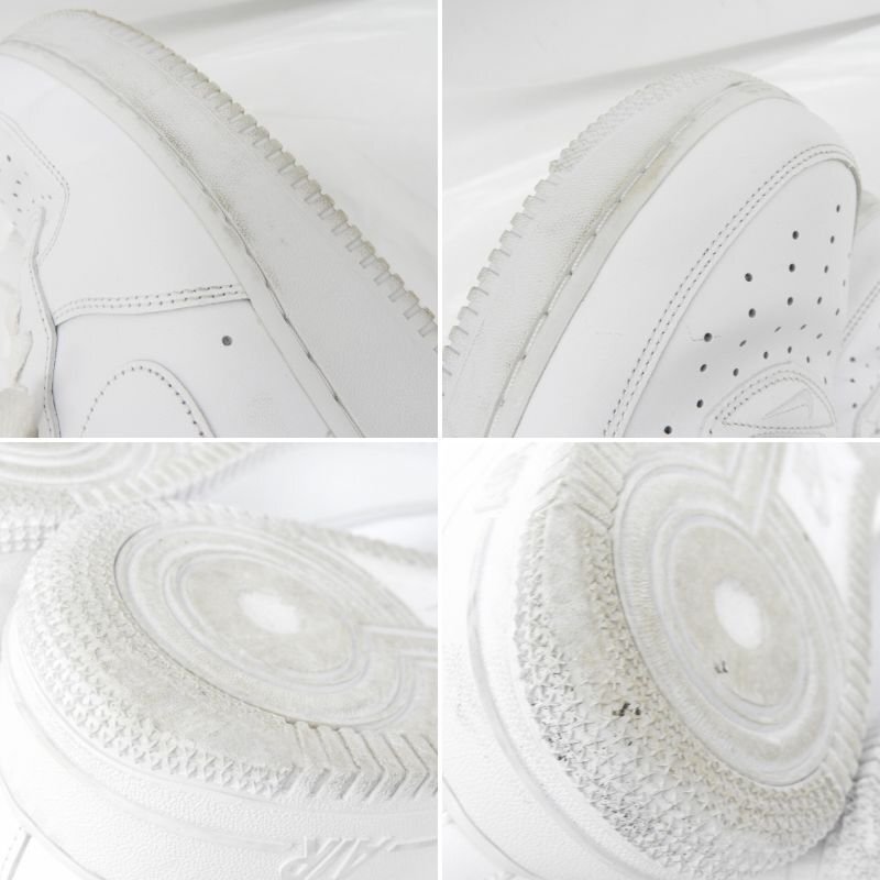 1円～【中古品】Supreme シュプリーム Nike AIR FORCE1 ナイキ エアフォース1 CU9225‐100 ホワイト US9.5 27.5cm 838193935 0624