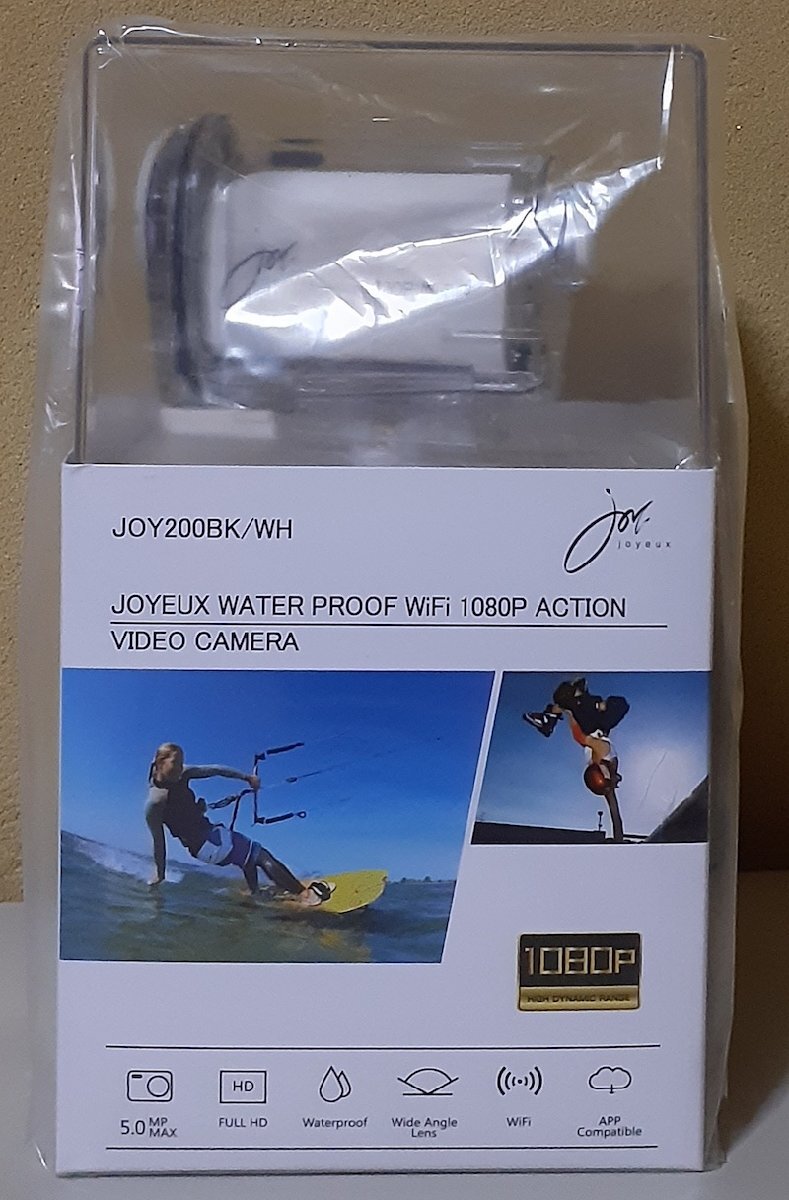 5419 новый товар jowaiyuJOY200WH водонепроницаемый full hi-vision action видео камера JOYEUX WATER PROOF WiFi 1080P ACTION VIDEO CAMERA