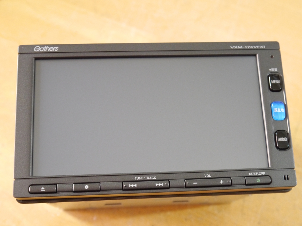 【0609】 VXM-174VFXi 2016年 未使用アンテナ付 ホンダ純正メモリーナビ DVD/Bluetooth/フルセグ/SD