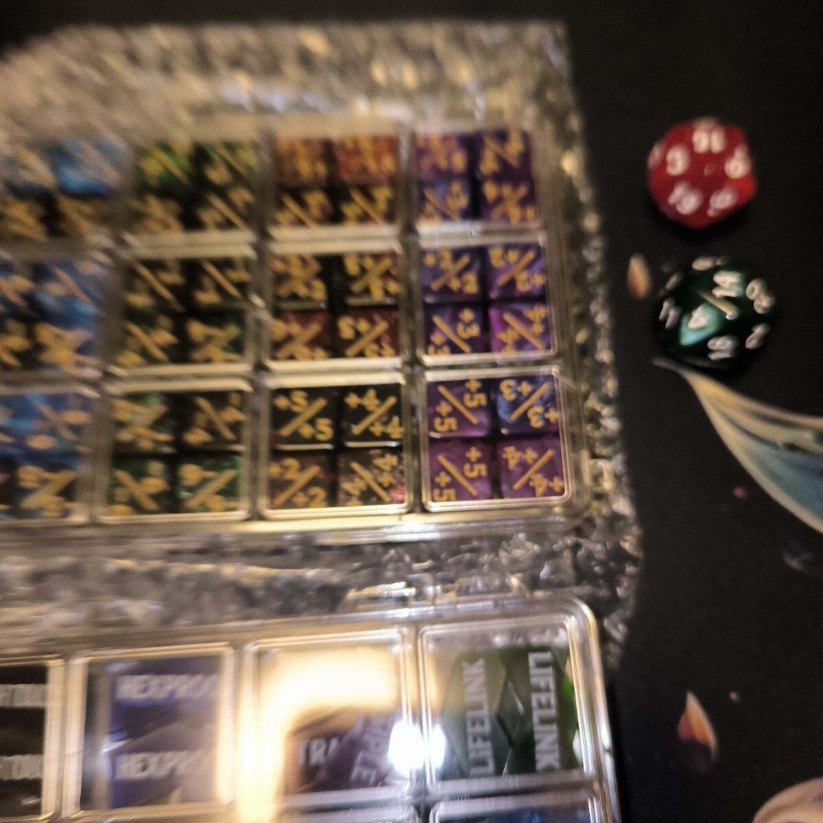  новый товар mtg Magic The gya The кольцо игровой коврик ключевое слово кости много, панель кейс, основы земельный участок особый земельный участок дополнение комплект 