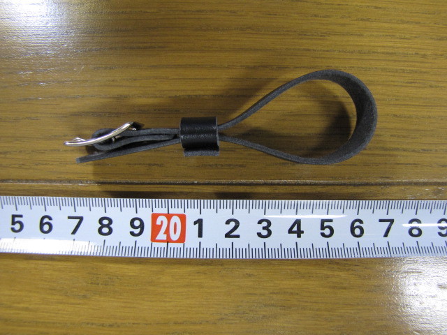 ◇新品未使用 ネームプレート用ベルト BT-2 黒色合皮 1個(gè)単位 送料￥110～