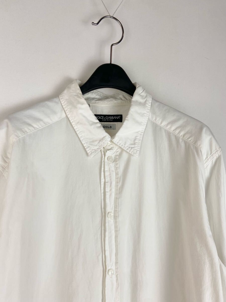 DOLCE&GABBANA ARCHIVE WHITE SHIRT