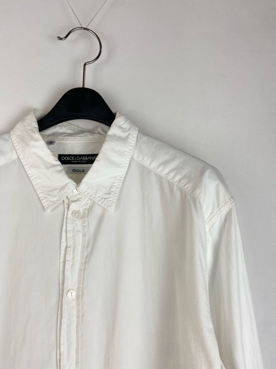 DOLCE&GABBANA ARCHIVE WHITE SHIRT