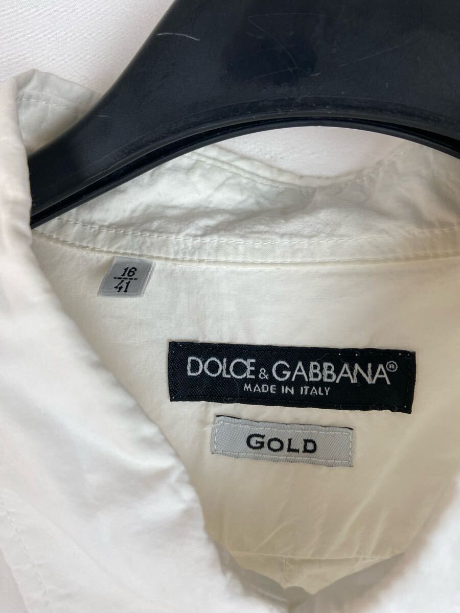 DOLCE&GABBANA ARCHIVE WHITE SHIRT