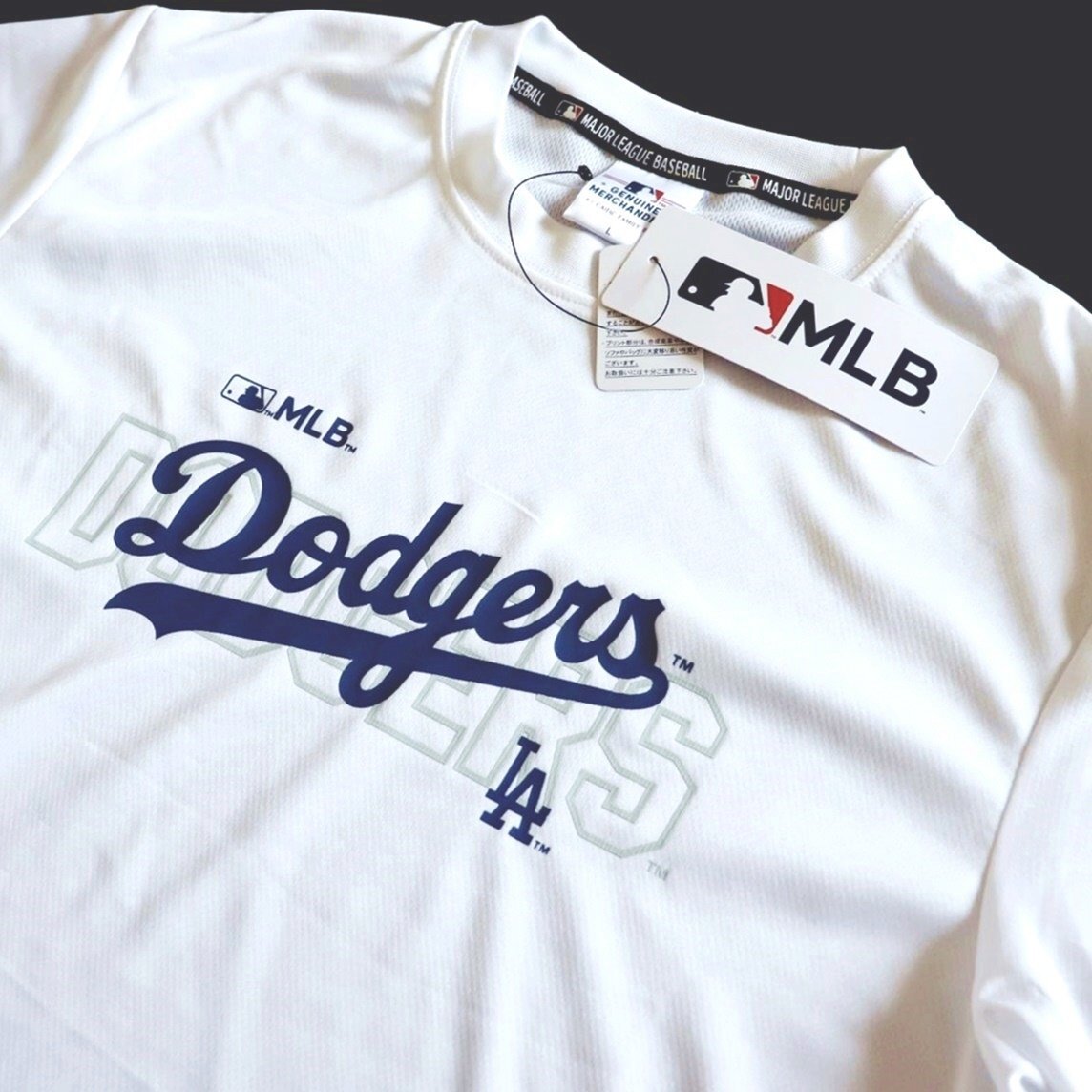 ○ドジャース DODGERS MLB 新品 メンズ メジャーリーグ 大谷 山本 佐々木 半袖 Tシャツ Mサイズ [X5530MR-N0-M] VCXZ