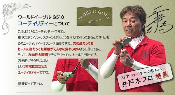 WE-G510 ユーティリティー メンズ 右用/フレックスR[12904]