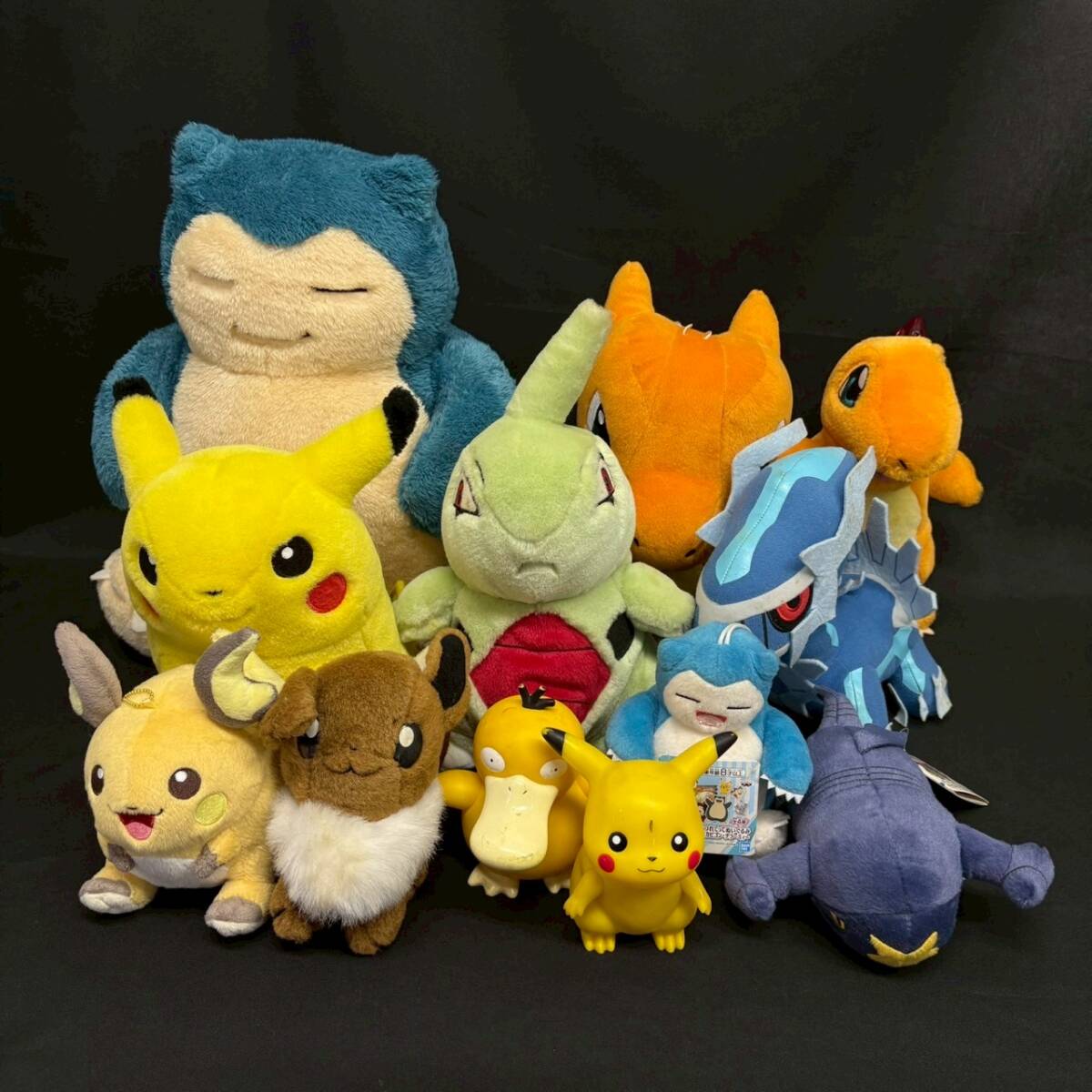 値下げ】ポケモンぬいぐるみまとめ売り12点（美品）＋カビゴン