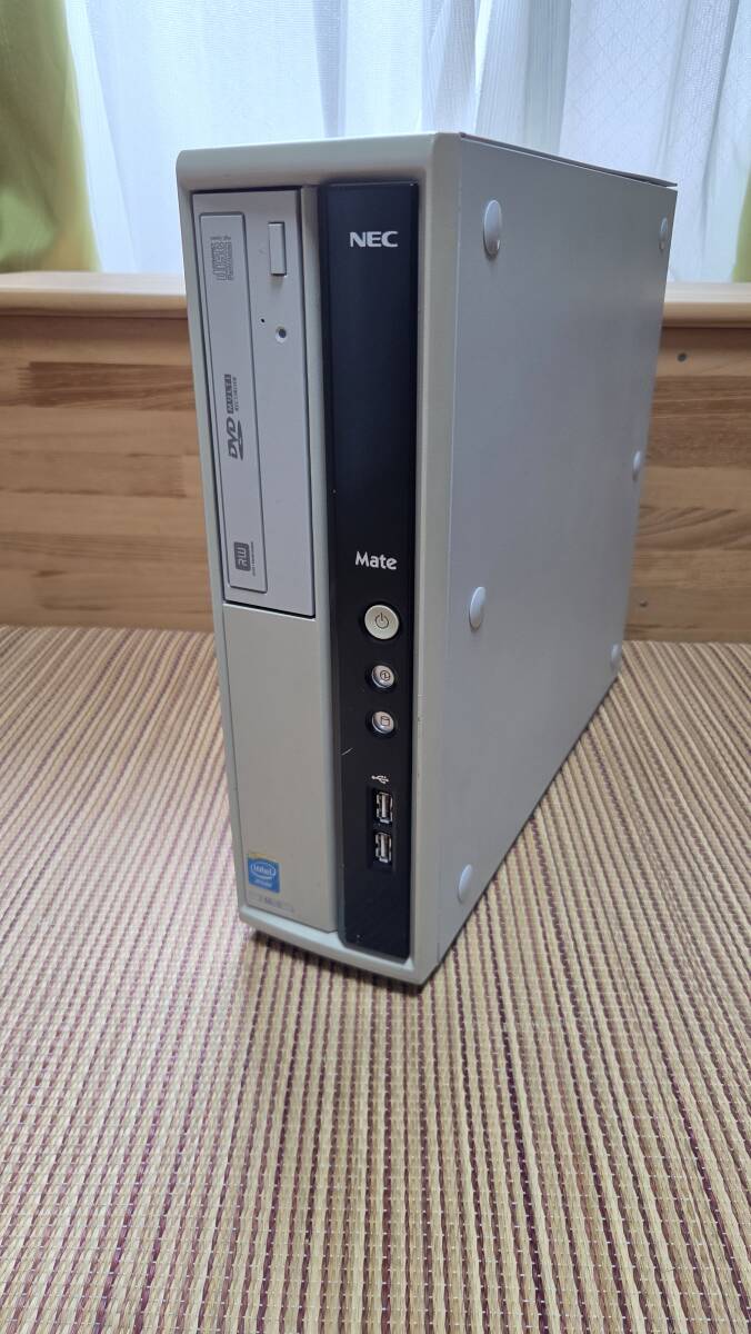 NEC デスクトップパソコン PC Mate J PC-MJ19ELVZ1FSG (Celeron1.90G/2GB/250GB) DVD Windows 10Pro 付屬品?Office?リカバリメディア無