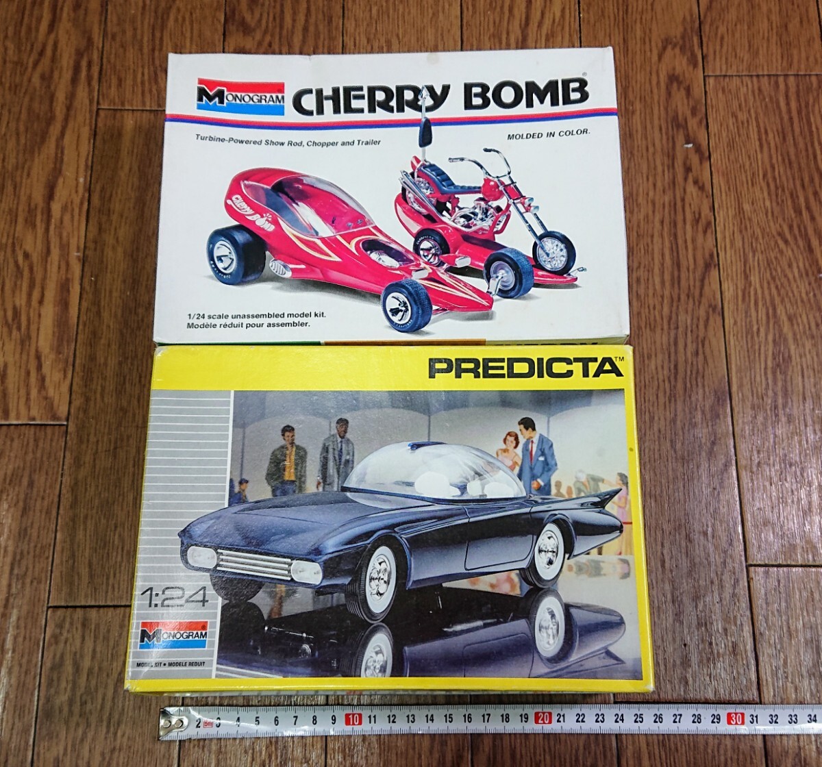 モノグラム 1/24 PREDICTA、CHERRY BOMB ショーカー2臺(tái)セット Monogram プレディクタ チェリー?ボム