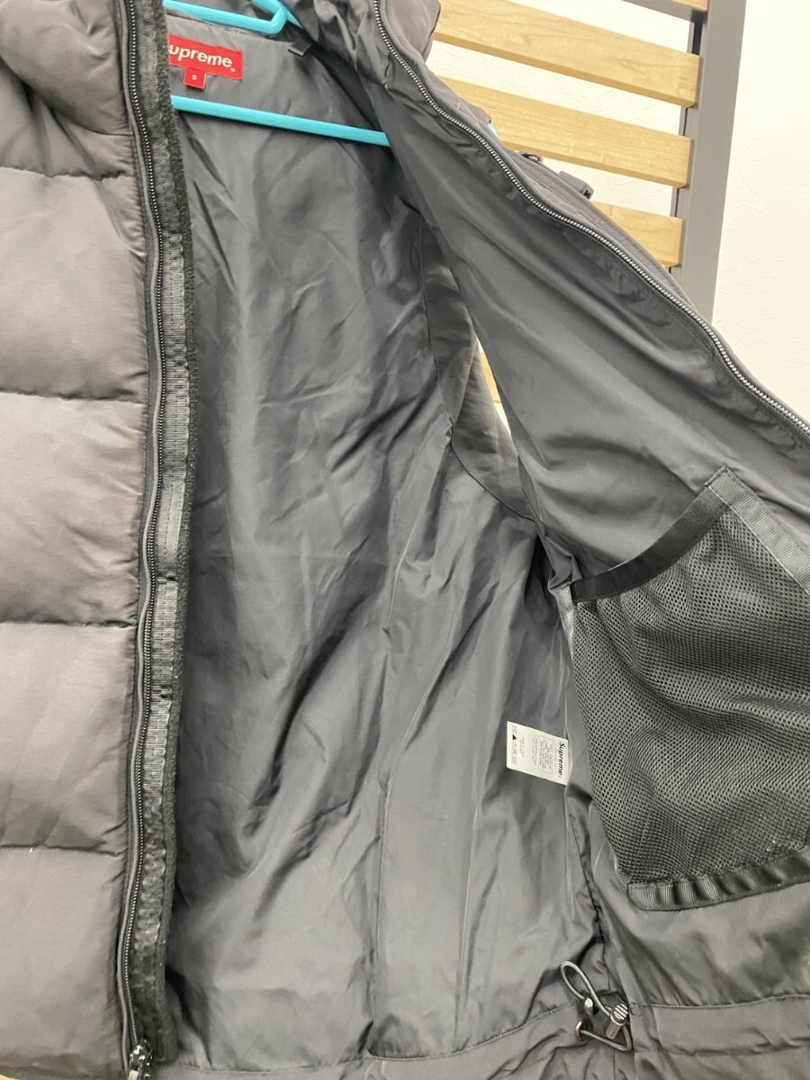 Supreme シュプリーム 14AW Iridescent Puffy Vest ダウンベスト ブラック メンズ Sサイズ