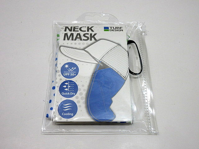 新品 朝日ゴルフ TURF DESIGN NECK MASK/ネックマスク TDNM-1970 ホワイト ※ネコポス便対応