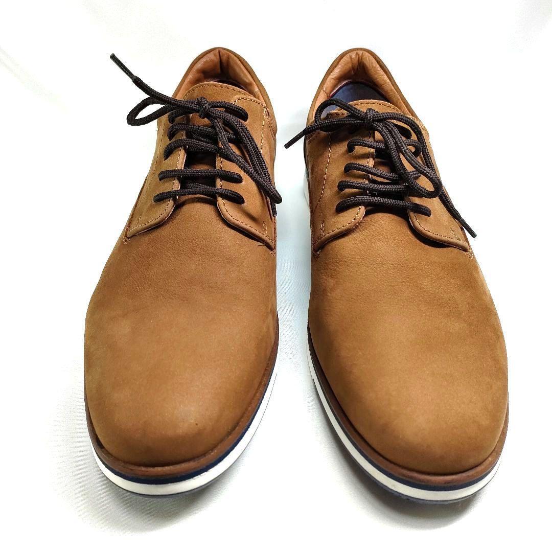 STEFANO ROSSI　ステファノロッシ　28cm　皮革 シューズ　茶色_画像2