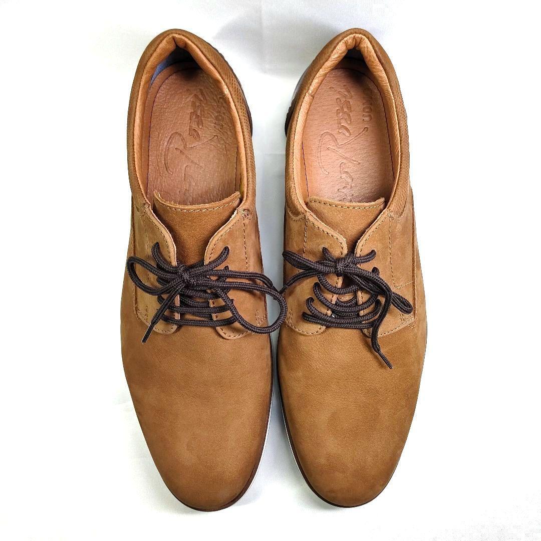 STEFANO ROSSI　ステファノロッシ　28cm　皮革 シューズ　茶色_画像3